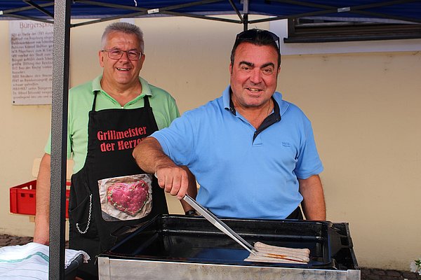 Grill- und Getränkeverkauf der „Freunde des Bürgerspitals e. V.“